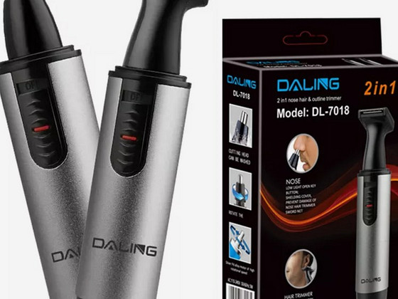 DALING 2in1 7018 новый триммер с 2 насадками