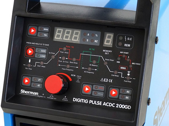 SHERMAN DIGITIG PULSE ACDC 200GD