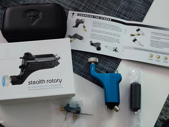 Новая роторная тату машинка Stealth