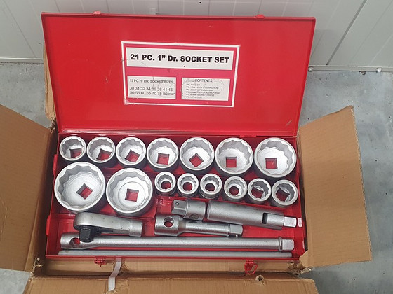 Padrunite komplekt 30-80mm, 21tk.