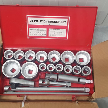 Padrunite komplekt 30-80mm, 21tk.