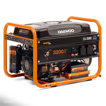 Elektrigeneraator/Bensiinigeneraator Daewoo GDA 3500E