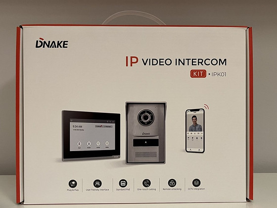 IP-видеодомофон с питанием PoE DNAKE