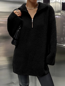 Kampsun Drop Shoulder Zip - lukuga kampsun (3 foto / 6)