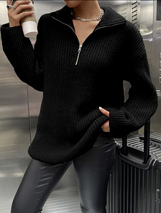 Kampsun Drop Shoulder Zip - lukuga kampsun (2 foto / 6)
