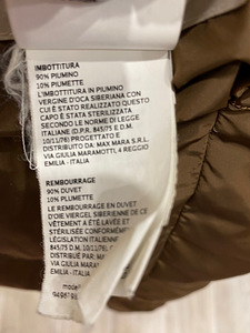 Max Mara talve sulejope (2 foto / 4)