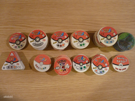 Pokimon Tazo 2,3,4,5,6,