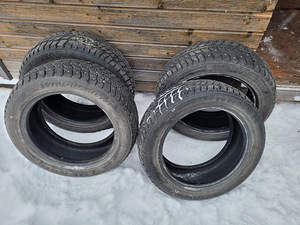Продам шипованную резину 195/55/R15 NEXEN рисунок 4-5мм (1 фото из 3)
