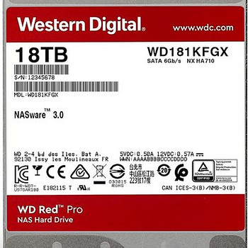 Kõvakettad UUED 18TB WD NAS PRO