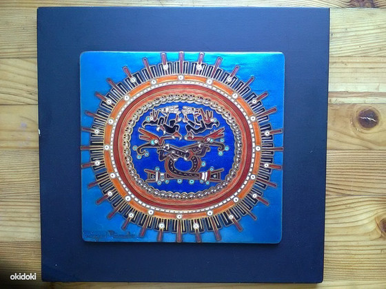 Мигель Пинеда (Мексика) эмаль, Sol Muerto, 1960-е года