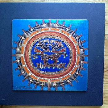 Мигель Пинеда (Мексика) эмаль, Sol Muerto, 1960-е года