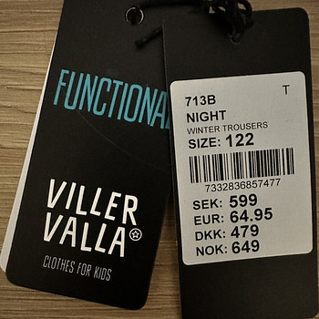 Новые штаны Viller valla