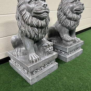 Садовая статуя льва из бетона