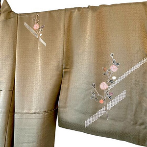 Vintage siidist kimono (9 foto / 10)
