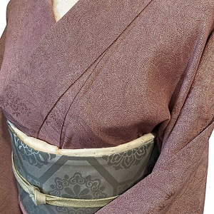 Vintage siidist kimono,pink (4 foto / 7)