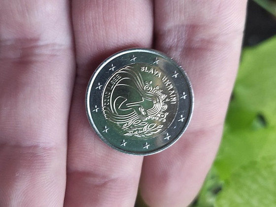 2-eurone mälestusmünt Slava Ukraina