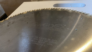 Пильный диск Swedex 450 мм 30 мм (2 фото из 3)