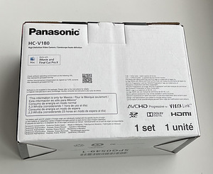 Panasonic HC-V180 Black (3 foto / 3)