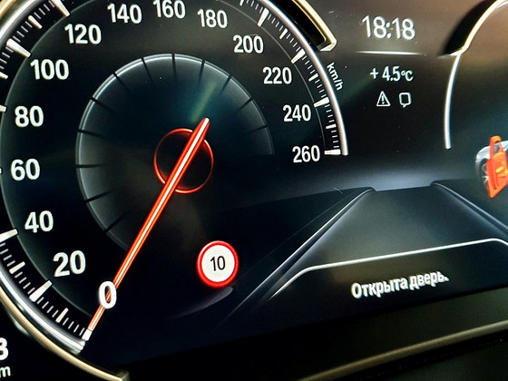 BMW модуль информации об ограничении скорости