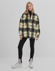 Bershka oversized check overshirt (1 foto / 5)