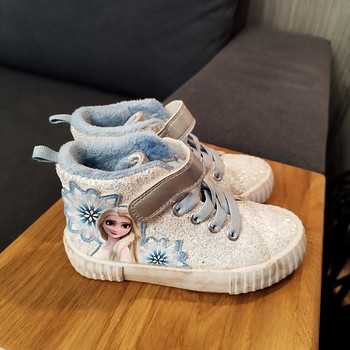 Elsa (Frozen) sooja voodriga tossud, 26nr