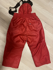 MyYWEAR красные зимние брюки 86/92 см (3 фото из 5)