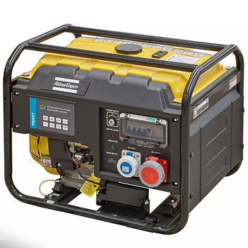 Uus generaator 6.5kW Atlas Copco P8000T