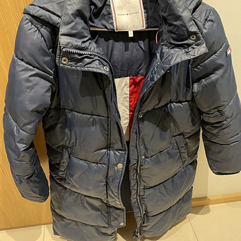 Очень теплое пальто T.Hilfiger 152см