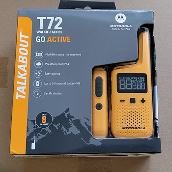 Motorola T72 Talkabout PMR radio stations kit Walkie Talkie