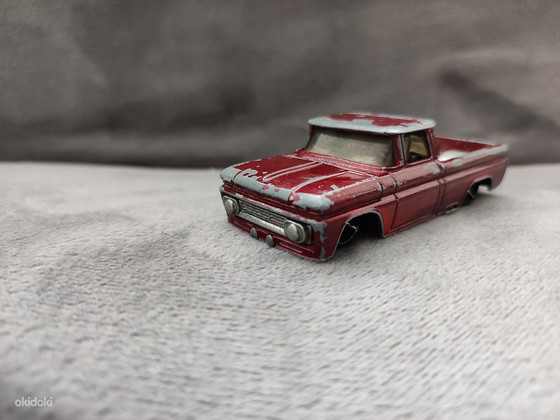 Hot Wheels Custom '62 Chevy Vintage Rojo Batea Custom