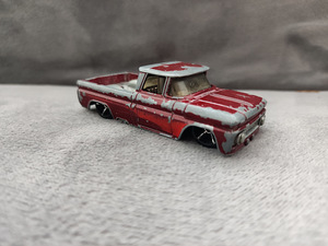 Hot Wheels Custom '62 Chevy Vintage Rojo Batea Custom (2 фото из 2)
