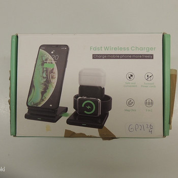 Быстрая зарядка Fast Wireless Charger 3 in 1 ( новая )