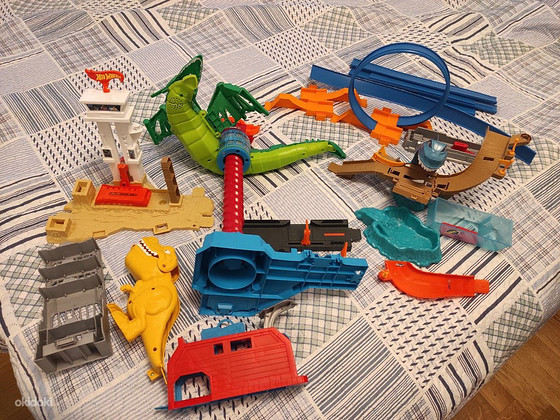 3 трека Hot wheels Немного БУ