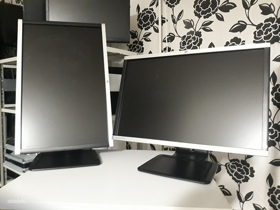 2x 24 tolli HP monitori
