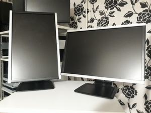 2x 24 tolli HP monitori (1 foto / 3)