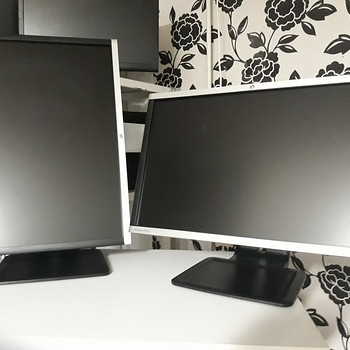 2x 24 tolli HP monitori