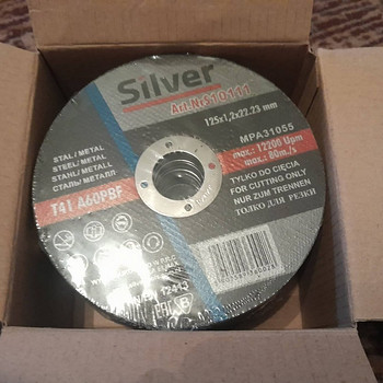 Отрезные диски Silver 1.2ммх125мм 50шт Для резки металла