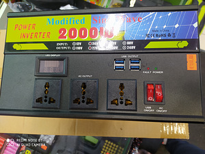 Inverter 24 v- 220 v 2 kilovatti (2 foto / 3)