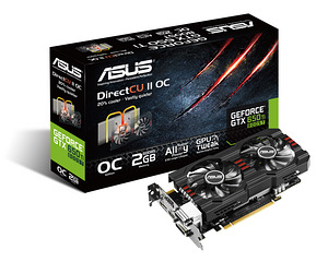 Видеокарта asus GeForce GTX 650 Ti Boost DirectCU II 2 ГБ (1 фото из 10)