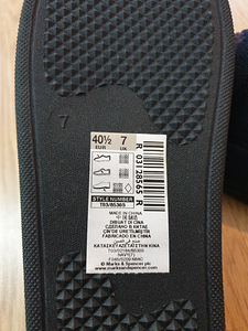 Тапки "Marks & Spencer" 40.5 (3 фото из 3)