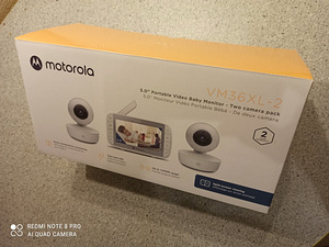 Motorola VM36XL-2 Baby Monitor, 2 kaamerat - uueväärne (4 foto / 4)