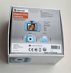 Denver KCA-1330 Digital camera Blue (2 foto / 3)