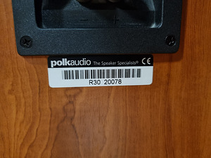 НАПОЛЬНЫЕ КОЛОНКИ POLK AUDIO R30 (3 фото из 4)