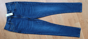 Uued teksapüksid pikkusele 158 cm/skinny (1 foto / 2)