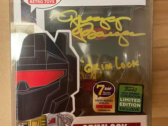 Трансформеры Grimlock подпись Funko pop