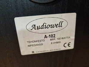 AUDIOWELL A - 102 НАПОЛЬНЫЕ КОЛОНКИ (5 фото из 5)