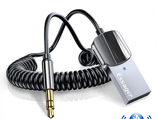 Essager Bluetooth 5.0 приемник 3,5 мм AUX аудио приемник