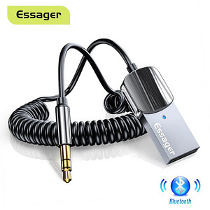 Essager Bluetooth 5.0 приемник 3,5 мм AUX аудио приемник (1 фото из 3)