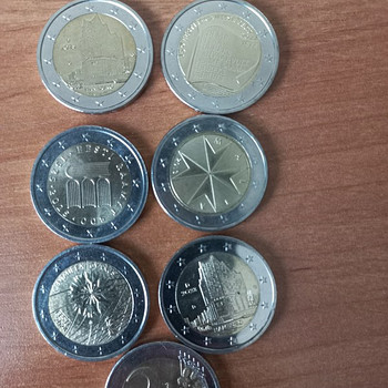 Монеты 2 евро