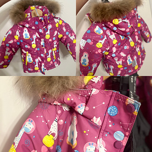 НОВЫЙ Детский зимний комплект куртка + штаны до -30 градусов (2 фото из 2)